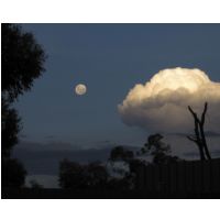 Moon vs Cloud